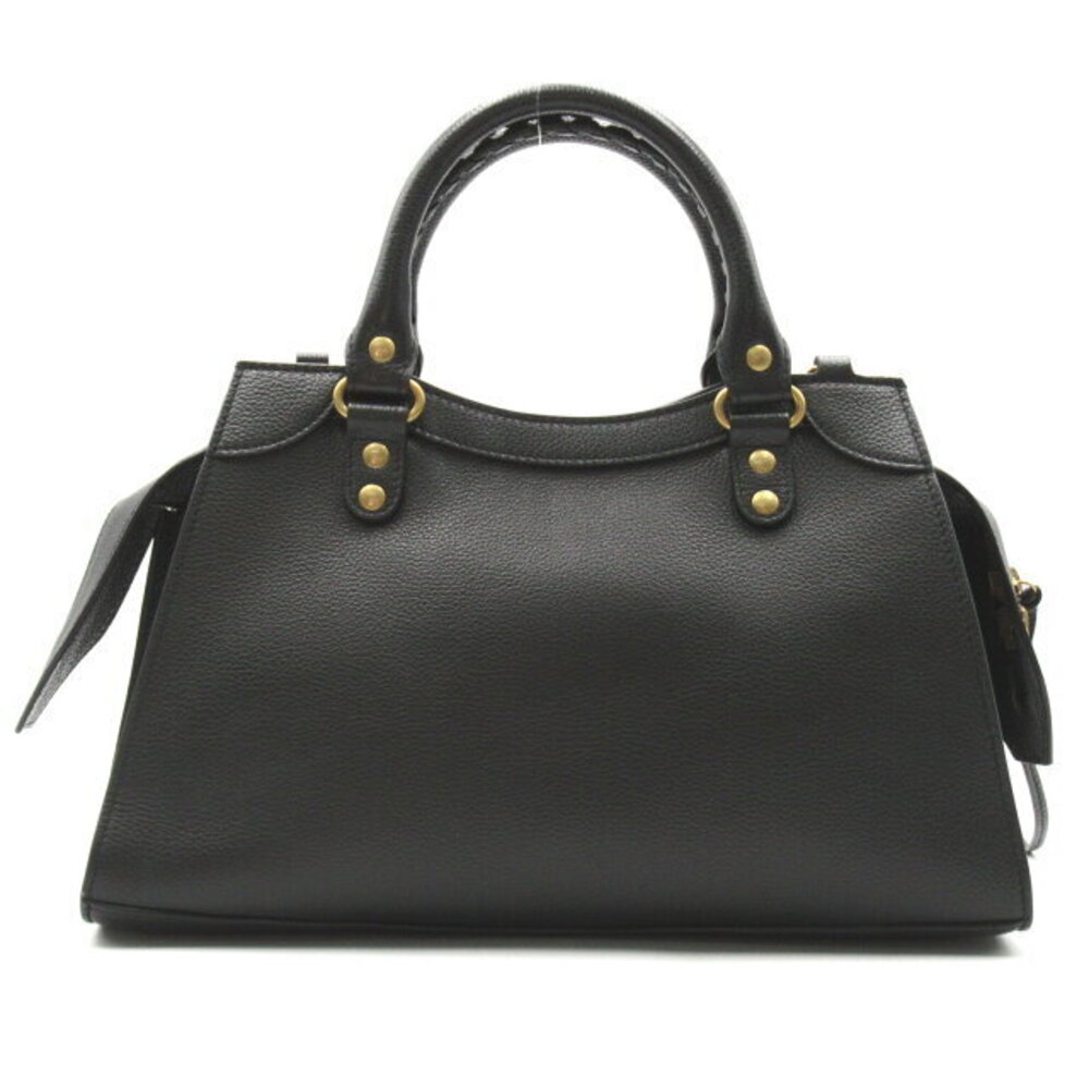 Balenciaga Neo Classic City Shoulder Bag Leather Black - Picture 2 of 10